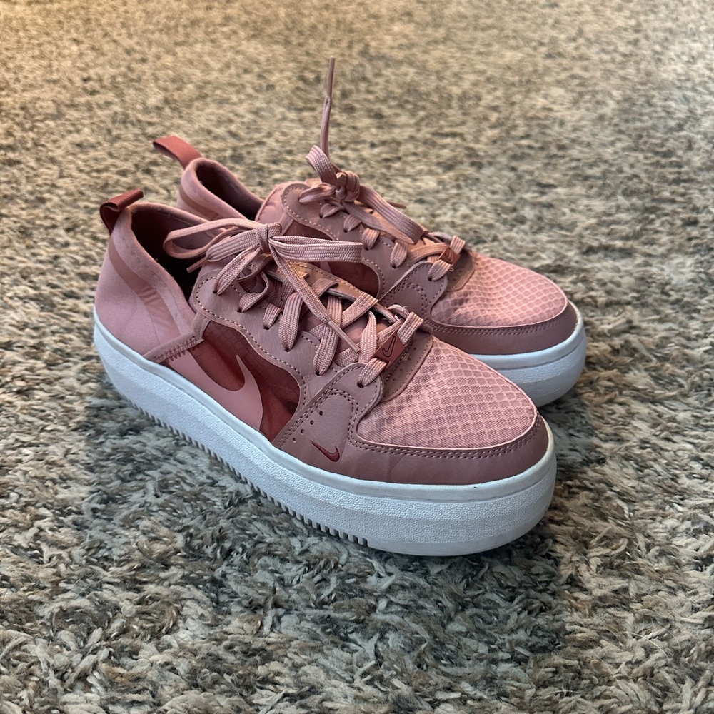 Platform Nike shoes
